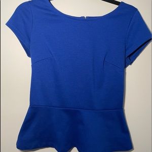 A the Limited Peplum Top